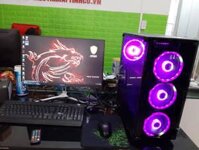 TRỌN BỘ GAMEING  : H310 / I3 9100F /RAM 08G / VGA GTX 1060 3G  / NGUỒN 500W / MÀN 24'' FULL VIỀN