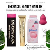 Trọn Bộ Kem Che Hình Xăm Dermacol Make Up Cover (3 sp)
