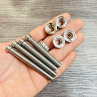 [TRỌN BỘ] Khâu cảng sau xe Future 2, Wave 125 thái mẫu củ chất liệu inox 304 bao rỉ sét trọn đời chất liệu cao cấp