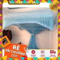 Trọn bộ Khung + Màn Mùng Khung Vuông Cung Đình ren lạnh khung inox cao cấp hàng loại 1