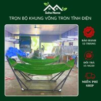 [Trọn Bộ] Khung Võng Sắt Sần Sơn Tĩnh Điện Cao Cấp Tải Trọng 18f0kg - Bảo Hành 12 Tháng