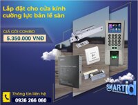 Trọn bộ kiểm soát lắp đặt cho cửa kính cường lực bản lề sàn dùng F18