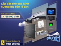 Trọn bộ kiểm soát lắp đặt cho cửa kính cường lực bản lề sàn dùng SF500