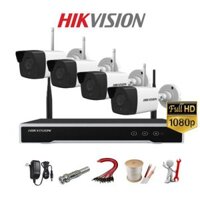 Trọn bộ KIT 4 CAMERA IP không dây NK42W0