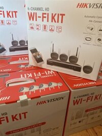 Trọn bộ Kit 4 camera Wifi HIKVISION NK42W0H(D)