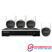 Trọn bộ Kit 4 camera Wifi HIKVISION NK42W0H(D)