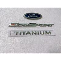 TRỌN BỘ LOGO CHỮ FORD ECOSPORT TITANIUM XỊN CAO CẤP