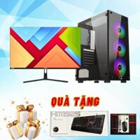 Trọn bộ: Main Asus H310/ CPU i3 9100F / Ram 8GB / SSD 256/ GTX 1050 2GB/ Nguồn 450w/ Màn Hình DUAN 24inch