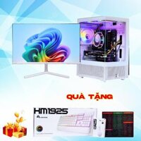 Trọn Bộ: Main H81/ Chíp I5 4570/ Ram 8GB/ SSD 120GB/ HDD 500GB/ MSI GTX 960 2GB/ Nguồn 450w, Màn 24inch New.
