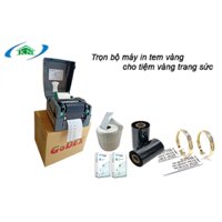 Trọn bộ máy in tem trang sức vàng bạc