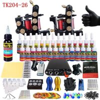 Trọn Bộ Máy Xăm Hình Cao Cấp SOLONG TATTOO Với 20 Lọ Mực Màu