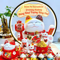 Trọn Bộ Mèo Thần Tài Vinh Hoa Phú Quý-Ngũ Phúc Đa Tài