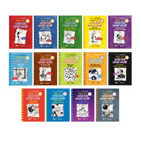 Trọn bộ Nhật ký chú bé nhút nhát Song ngữ Việt - Anh 14 tập