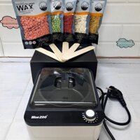 Trọn Bộ Nồi Nấu Sáp Wax Lông Không Dính- và Sáp Hạt Đậu, tặng 5 que .Chuyên Dùng Triệt Lông Cơ Thể