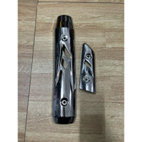 trọn bộ ốp bô inox xe Sirius và xe jupiter