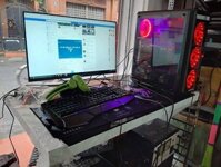 TRỌN BỘ PC GAME  I3 9100f / MÀN 24INCH FULL VIỀN