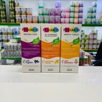 Trọn bộ Pediakids cho bé 125ml Pháp (Ăn ngon, ngủ ngon, tăng đề kháng, 22 vitamin, tai mũi họng)