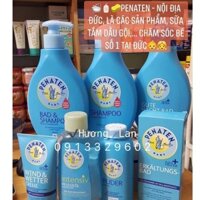 Trọn Bộ Penaten (Sữa Tắm Penaten, Tinh Dầu Penaten, Phấn Penaten, Kem Penaten Dầu Massage Penaten) Hàng Nội Địa Đức