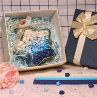 Trọn bộ quà tặng ngôi sao giấy S0542 quà handmade DIY ý nghĩa cho ngày lễ