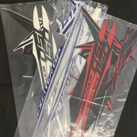 TRỌN BỘ TEM 3 LỚP DÁN DÀN ÁO XE EXCITER ĐỜI 2017 GP, TEM NHƯ ZIN THEO XE keo siêu dính, màu siêu bền