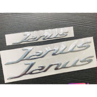 Trọn bộ tem chữ nổi xe JANUS YAMAHA trang trí cực đẹp