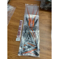 Trọn bộ tem dán 3 lớp xe AB Air blade đời 2013->2015 ( màu cam ) tem chính hãng honda