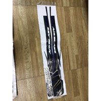Trọn bộ tem dán 3 lớp xe AB Air blade đời 2007-2008 (màu xanh đen ) zin theo xe chính hãng HonDa )