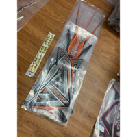 Trọn bộ tem dán 3 lớp xe AB Air blade đời 2013->2015 ( màu cam ) tem chính hãng honda