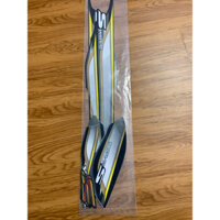 Trọn bộ tem dán 3 lớp xe Wave S (đời thứ 2 ) màu đen - tem zin theo xe chính hãng HonDa