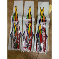 Trọn bộ tem dán 3 lớp xe Suzuki Viva ( tem zin theo xe chính hãng suzuki )