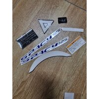 trọn bộ tem dán 3 lớp zin chính hãng xe Spacy 125 đời mới