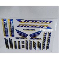 TRỌN BỘ TEM XE VARIO CHỬ NỔI