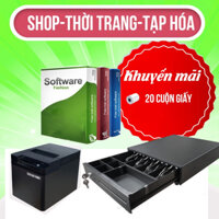 TRỌN BỘ THIẾT BỊ BÁN HÀNG: MÁY IN HÓA ĐƠN-PHẦN MỀM BÁN HÀNG-NGĂN KÉO ĐỰNG TIỀN-GIẤY IN HÓA ĐƠN