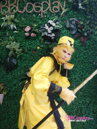 Trọn Bộ Trang Phục Tôn Ngộ Không - Màu Vàng