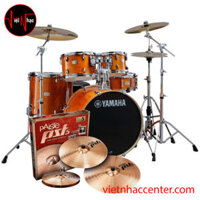 Trọn Bộ Trống Jazz Yamaha Stage Custom Birch Honey Amber