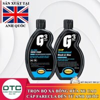 Trọn bộ xà bông rửa xe cao cấp Farecla đến từ Anh Quốc