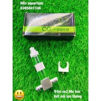 Trộn CO2 chữ T Mufan Phi 12/16mm - kết nối lọc thùng tăng hiệu quả hòa tan CO2