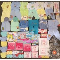 Trọn gói đồ sơ sinh mẹ và bé đầy đủ-Gói đi sinh mẹ và bé, quần áo sơ sinh