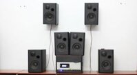 Trọn Gói Hệ Thống Loa Cafe 200m2 ( 1 Âm Ly 500W + 6 Loa Vệ Tinh 30W )