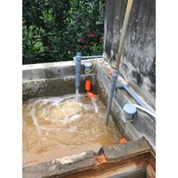 Trộn khí oxy xử lý sắt nước giếng khoan Ejector, phi 48-27 cho bơm 0.75Kw, 60-34 bơm 1Kw