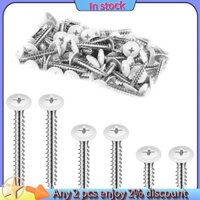 Trong -180 Chiếc Tấm Gỗ Kim Loại Vít Ren Giàn Nhanh Tự Khai Thác Chảo Trắng Tủ Vít Gỗ Làm Việc