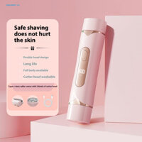 Trong Cánh Tay Dụng Cụ Tẩy Lông Dao Cạo Máy Cạo Râu Điện Di Động Cho Nữ Sạc Chống Thấm Nước Tẩy Lông Tông Đơ Với Màn Hình Led Cho Mặt Cơ Thể Bikini Khu Vực Cánh Tay Và Chân