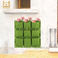 Trồng Cây Túi Bãi Cỏ Dọc Treo Tường Sân Sân Vườn Cây Treo Tường