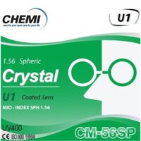 [TRÒNG] CHEMI LENS - TRÒNG CRYSTAL U1 COATED BẢO VỆ MẮT, CHỐNG TRẦY