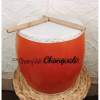 Trống da trâu cỡ lớn -đồ chơi Trung thu(tặng rùi)