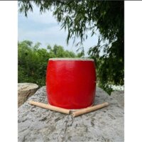 Trống da trâu trống múa lân, trống đánh lễ hội phi 28cm