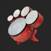 Trống Dàn Hát Văn 1 Mặt