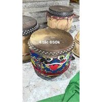 Trống hình con lân giá rẻ mẫu 30cm (Tặng kèm dùi)