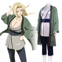 [Trong kho, giảm giá] Bộ trang phục cosplay anime Ninja, bộ cosplay bà Tsunade, trang phục Halloween Comic Con
