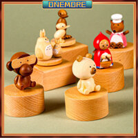 [Trong Kho] Hộp nhạc gỗ handicraft-Đồ Chơi Con Rối Gỗ Dễ Thương Cho Bé-Kid Sinh nhật Ngày lễ Quà tặng Onemore